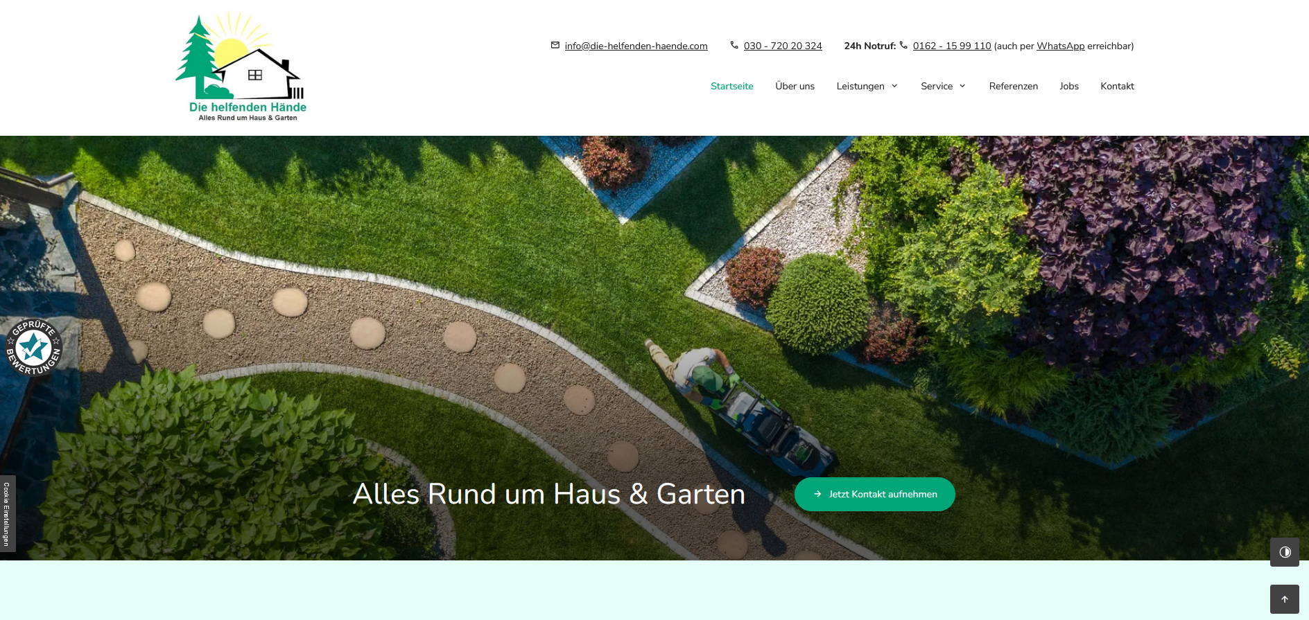 Die helfenden Hände